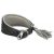 Trixie Active Comfort Sighthound - bőr nyakörv (fekete/szürke) agarak részére (XS)21–26 cm/40mm