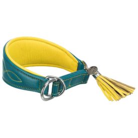   Trixie Active Comfort nyakörv agaraknak, XS:21-26cm/40mm, sárga/benzin