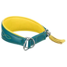   Trixie Active Comfort nyakörv agaraknak, XS-S:24-31cm/50mm, sárga/benzin