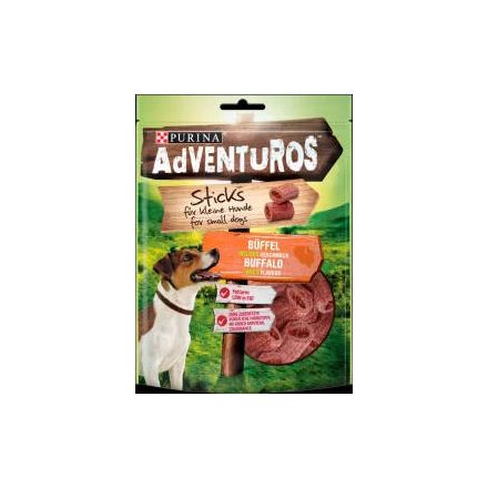 Friskies Juti Adventuros Sticks - jutalomfalat (bölény,vad) kutyák részére (90g)