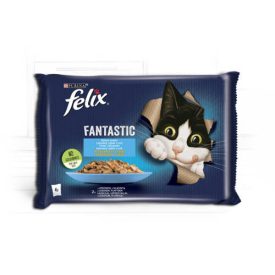   Felix Fantastic (lazac,cukkini,pisztráng,zöldbab) aszpikban (4x85g)