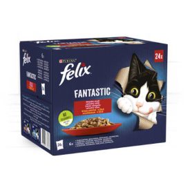   Felix Sensations Sauces házias (pulyka,bárány,marha,kacsa) válogatás - szószban 12x85g
