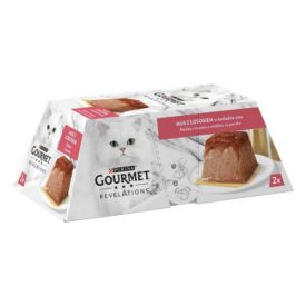   Gourmet Revelations - Pastétom (lazac,szósz)  macskák részére (2x57g)