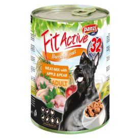   AKCIÓS Fitactive Adult (liba,csirke,pulyka,kacsa,sárgarépa) konzerv - Felnőtt kutyák részére (24*415g)