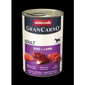   Animonda GranCarno Adult (marha,bárány) konzerv - Felnőtt kutyák részére (400g)