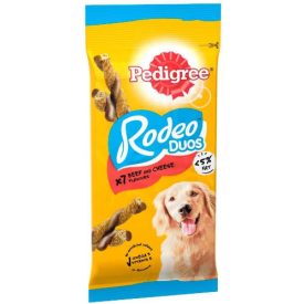   Pedigree Rodeo Duos - jutalomfalat (marha,sajt) kutyák részére (123g) 7db