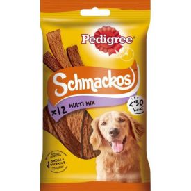   Pedigree Schmackos Multi Mix - jutalomfalat (baromfi,marha,bárány) kutyák részére (12db/86g)